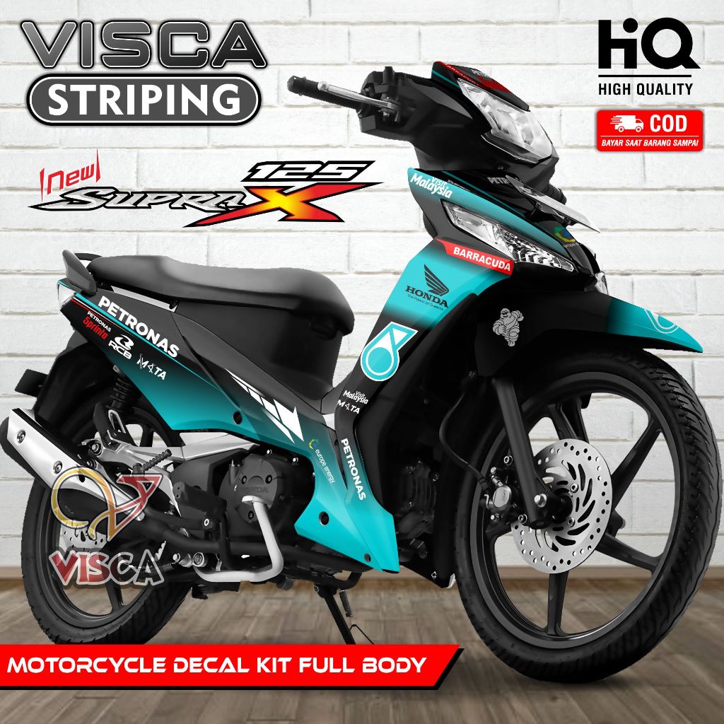 Decal Supra X 125 Fi New Full Body - Stiker Motor Supra X 125 Fi Full Body - Dekal New Supra X 125 F