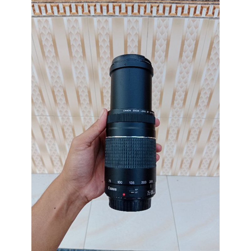 Lensa Tele Canon 75-300mm III MURAH GARANSI