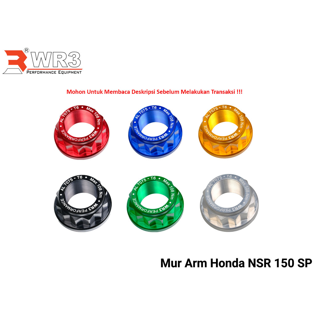 Mur Arm WR3 NSR 150 SP 150SP NSR150SP NSR150 SP