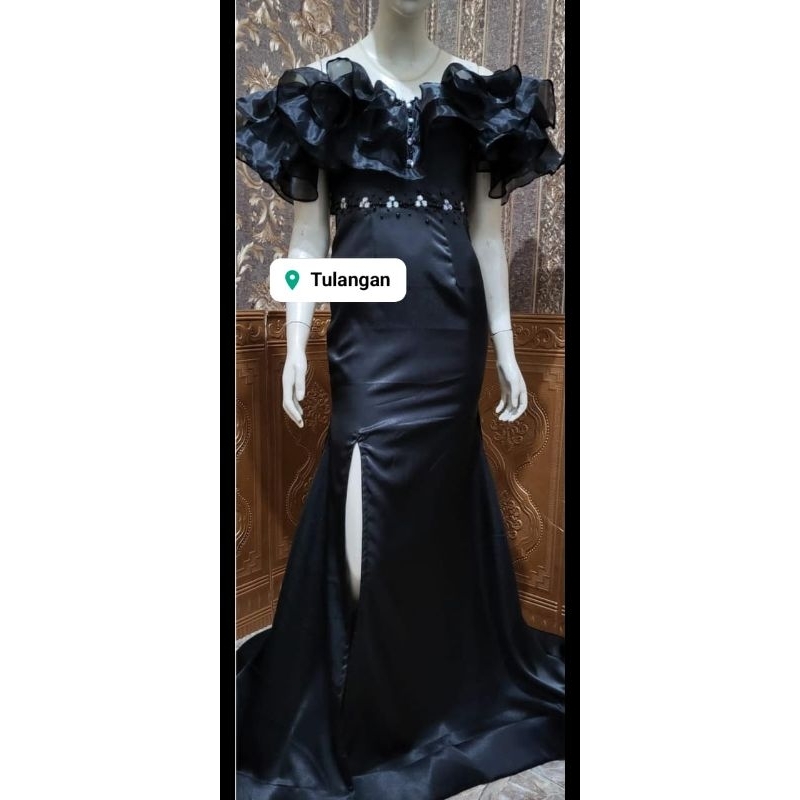 gaun nyanyi PL panjang