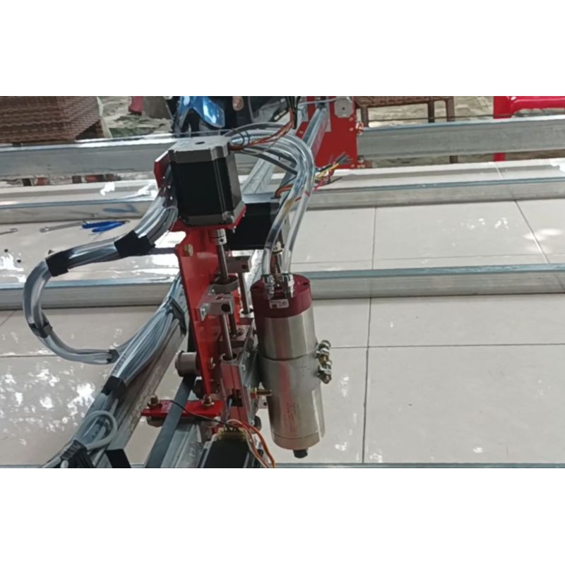 cnc router spindle 800 watt water cooler area besar full triplek untuk kayu acp pvc acrylic eva styr