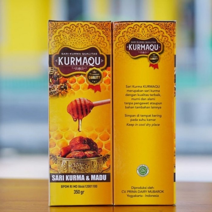 

Kurmaqu Sari Qurma Dan Madu Vitamin Penambah Nafsu Makan Sudah BPOM 100% HALAL