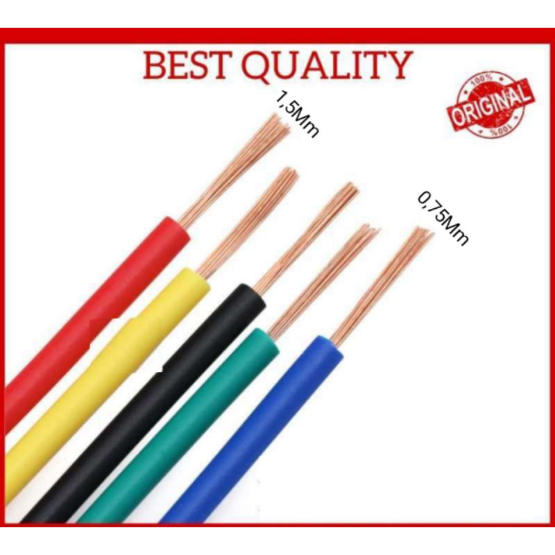 Kabel NYAF Serabut/ kabel body motor, mobil dll