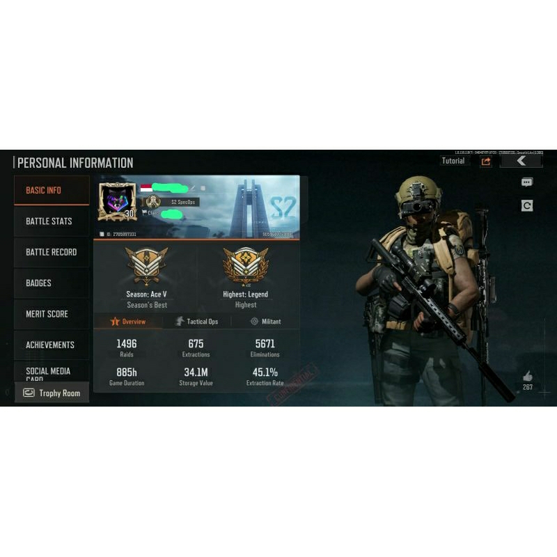 Akun Games Arena Breakout (Global)