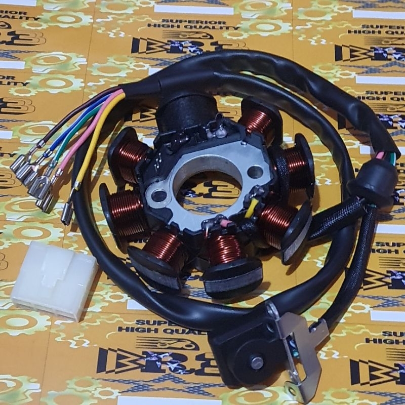 SPULL STATOR ASSY GY6 ATV MATIC 150 CC HIGH QUALITY