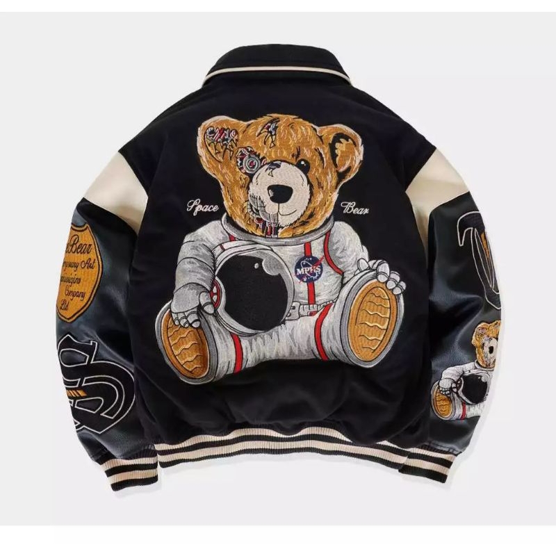 VARSITY JACKET - SPACEBEAR Size S [limited edition] Bear Memphisorigins Size S Limited Edition