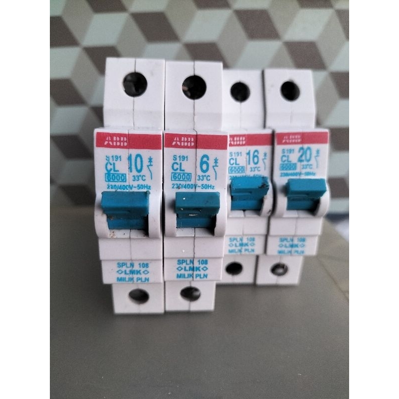 MCB  MODIF ANTI JEGLEK 2A SETARA 6A/10A/16Ampere