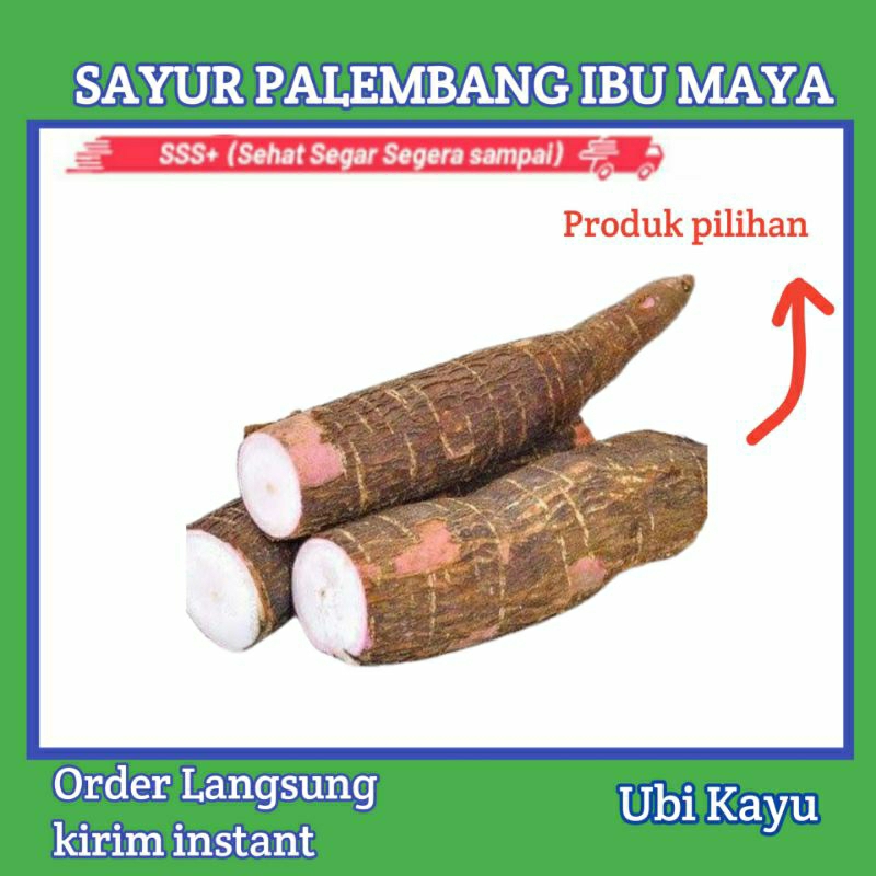 

Ubi Kayu - Sayur Palembang Ibu Maya