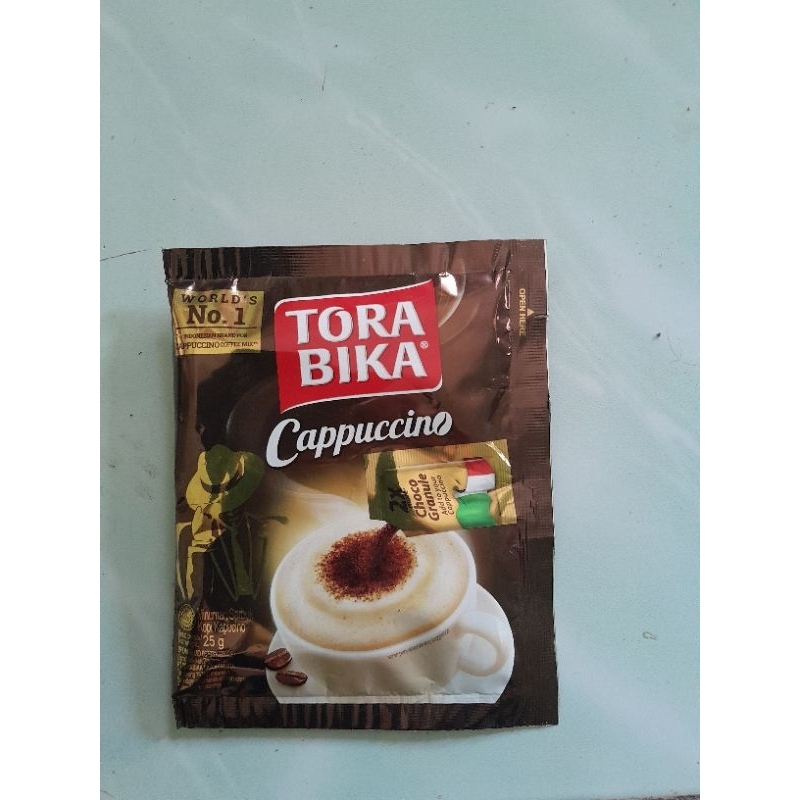 

Tora Bika Kopi Cappucino 25gr /ecer / sachet