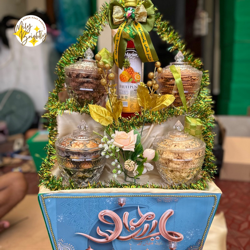 

parcel set piring gelas pecah belah idul fitri lebaran/hadiah piring gelas /parsel lebaran idul fitri