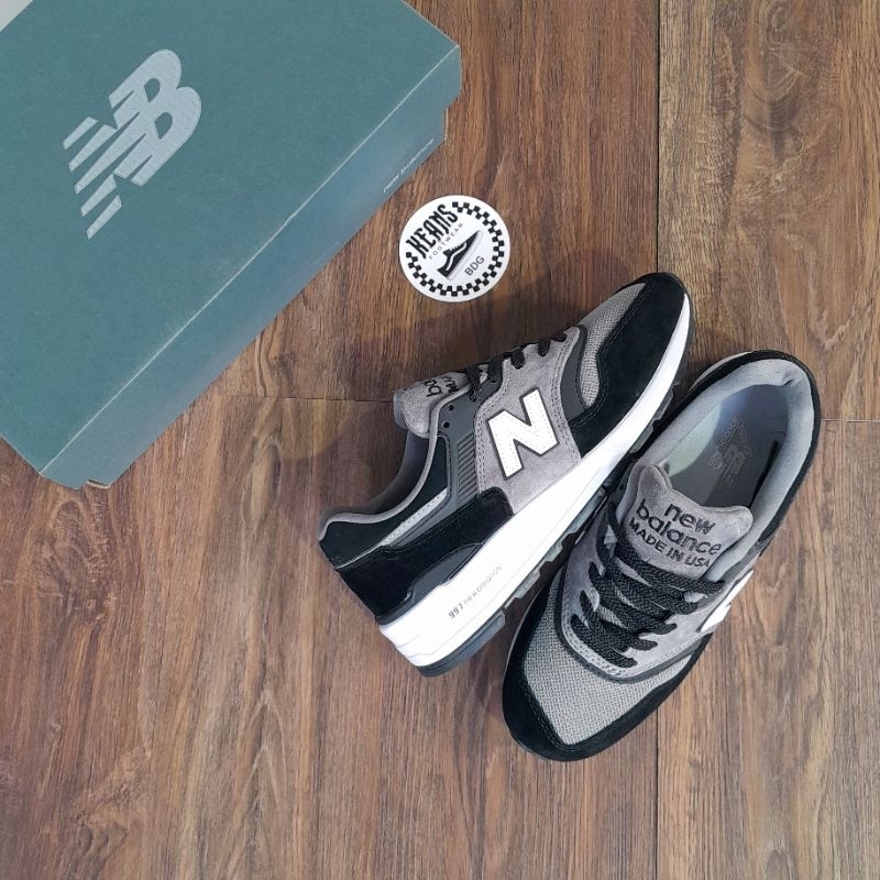 New Balance 997 Grey Black White MB997CUR