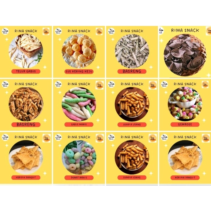 

Aneka Snack Gurih serba 9000