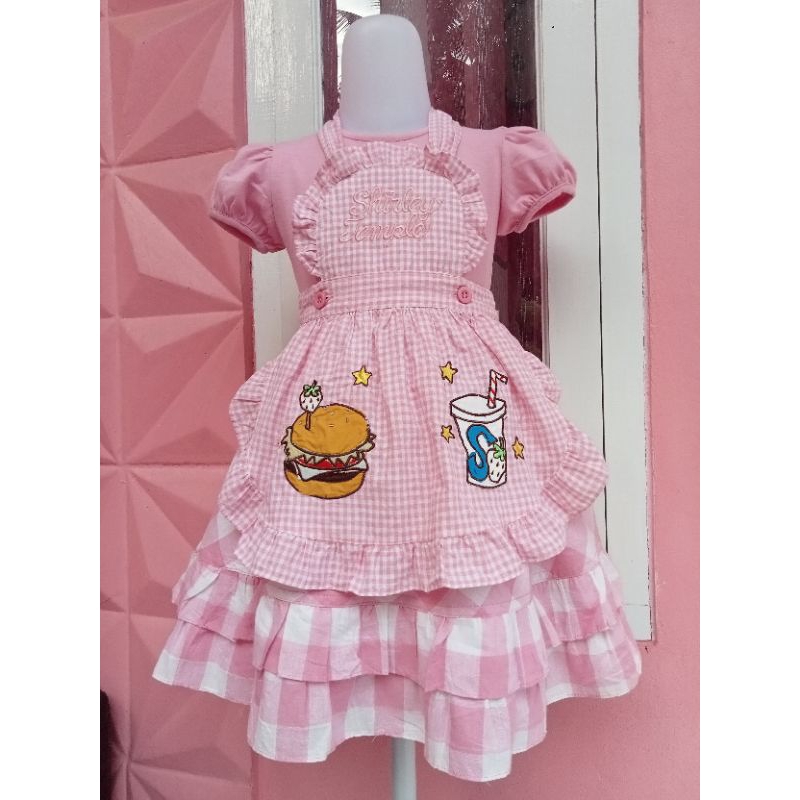 Dress shirley temple take all (preloved)