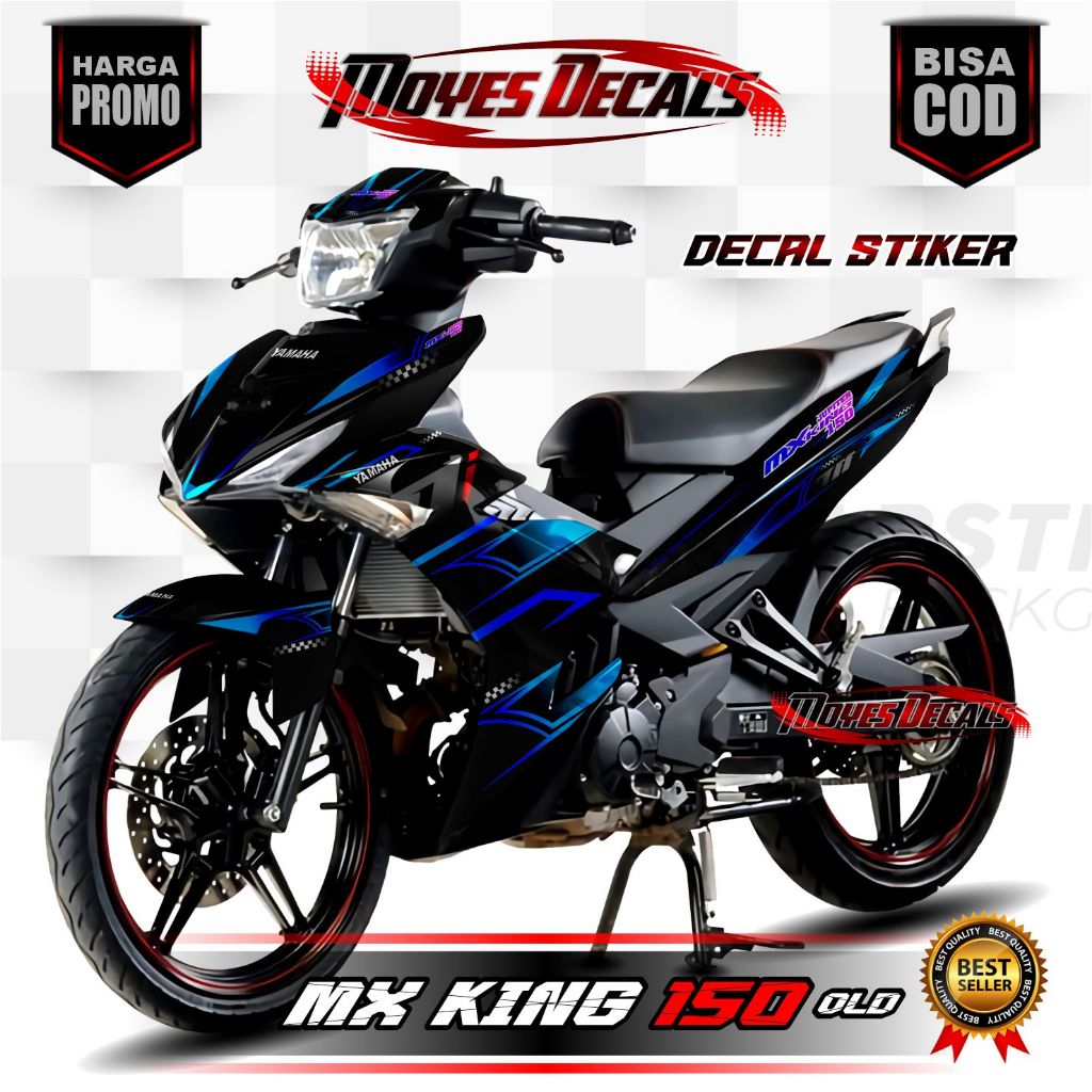 Stiker Mx King 150 Custom Striping Mx King 150 Semi Full