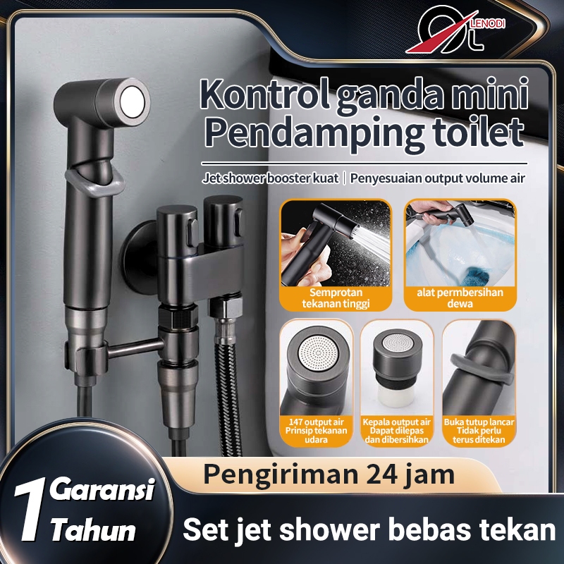 Spray bidet mesin cuci/spray bidet kamar mandi/spray bidet toilet/stainless steel 304 hitam