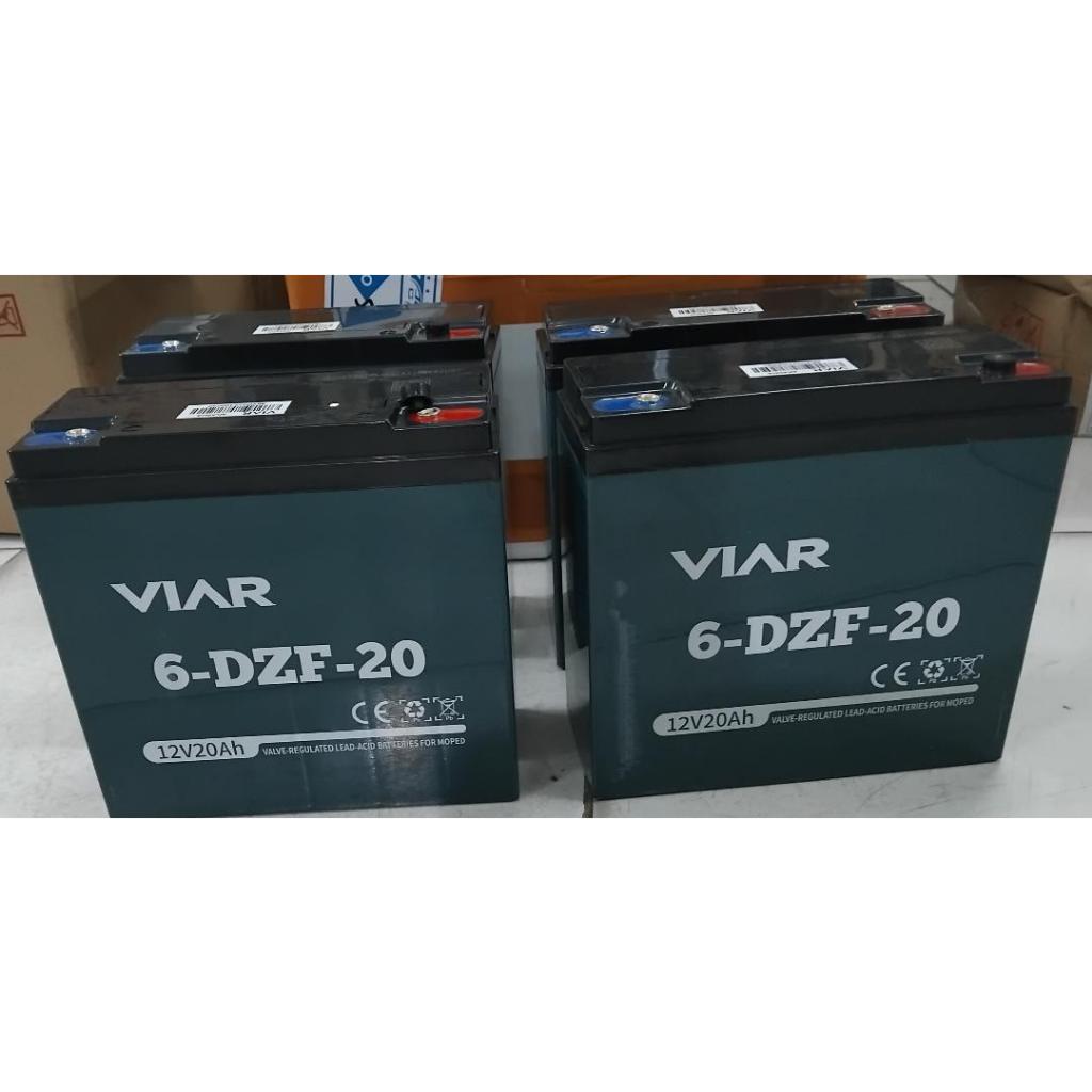 Viar Genuine Parts, Battre (6-DZF-20, 12V-20AH), Sepeda Listrik AKASHA, RE3