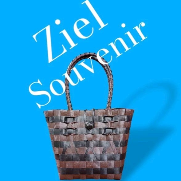 tas anyam mini souvenir | tas asul - asul | tas souvenir