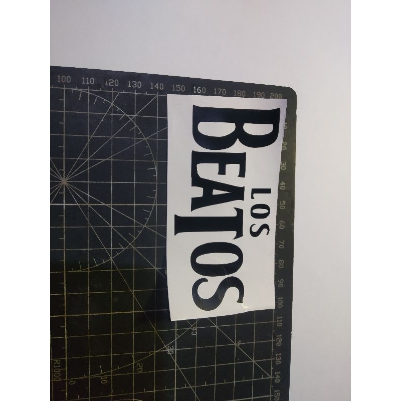 

cutting stiker los beatos