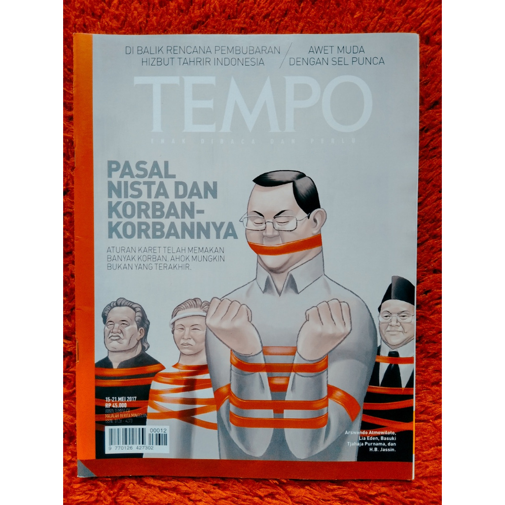 MAJALAH TEMPO 15-21 MEI 2017 - B