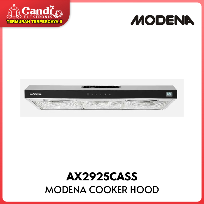 MODENA Cooker Hood Penghisap Asap Dapur AX2925CASS
