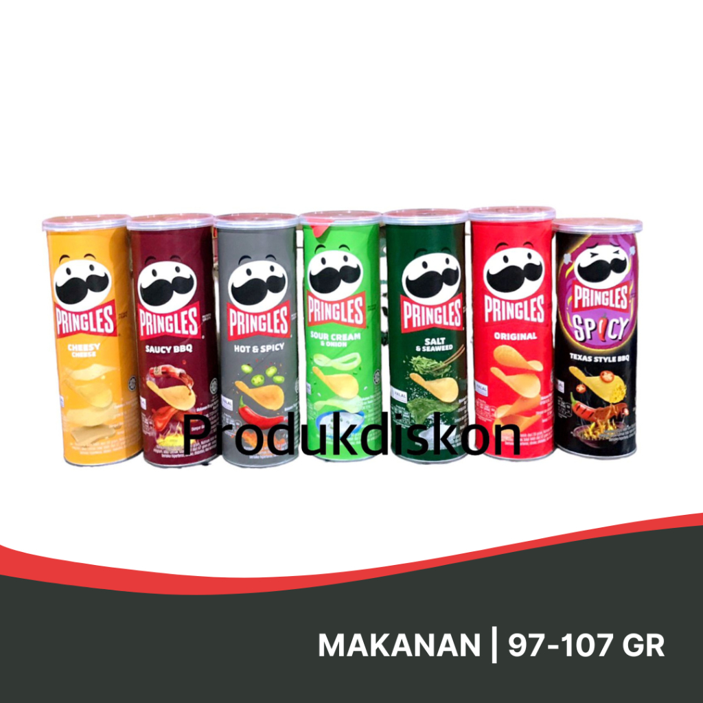 

PRINGLES Potato Chips Snack 97-102GR - Makanan