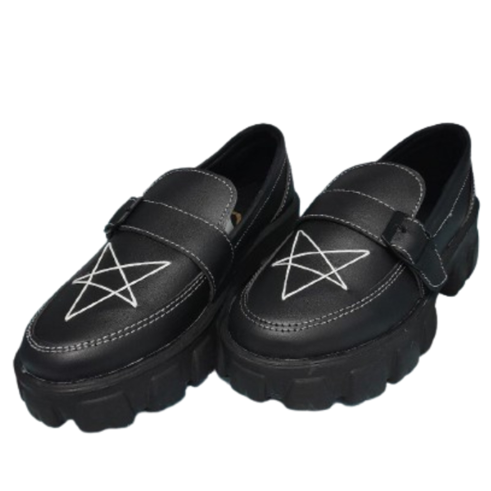 sepatu boots docmart gesper hitam wanita kasual cewe modis korea stylish dokmart tinggi