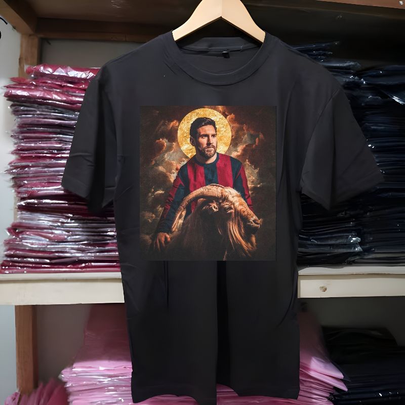 KAOS LIONEL MESSI THE GOAT