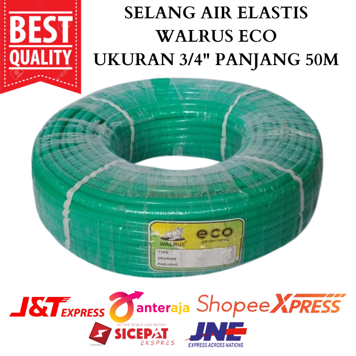 [BACA DESKRIPSI] Selang Dop / Selang Dof / Selang Walrus Eco / Selang Air Ukuran 3/4 Panjang 50M