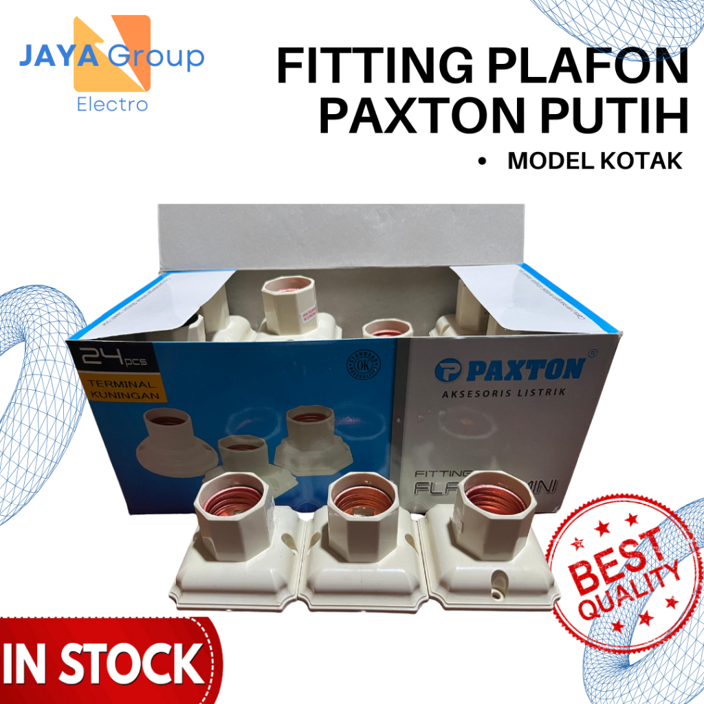 FITTING LAMPU PLAFON PAXTON/FITING PLAFON KOTAK PAXTON