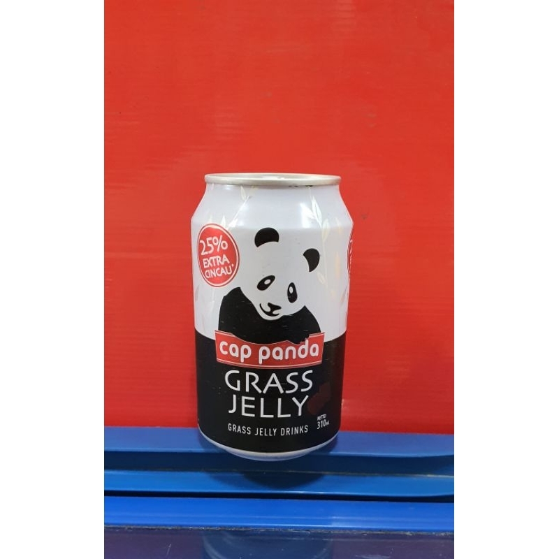 

Cap Panda Grass Jelly Drinks kemasan kaleng 310ml