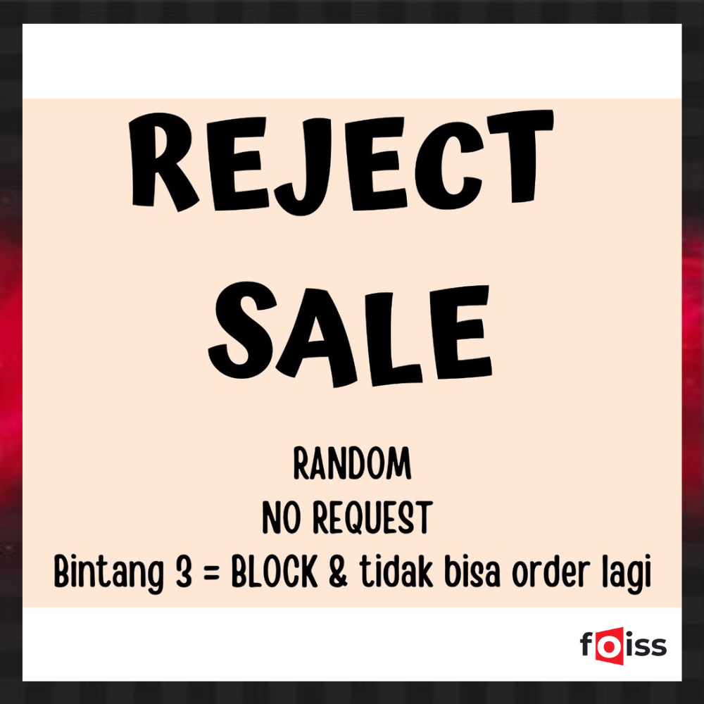 Foiss SALE BARANG RIJEK PAKAIAN DALAM 5005