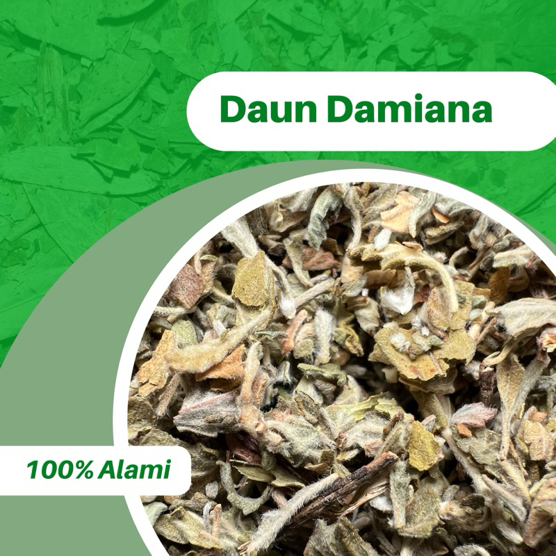 

1KG DAUN DAMIANA LEAVES 100% ASLI