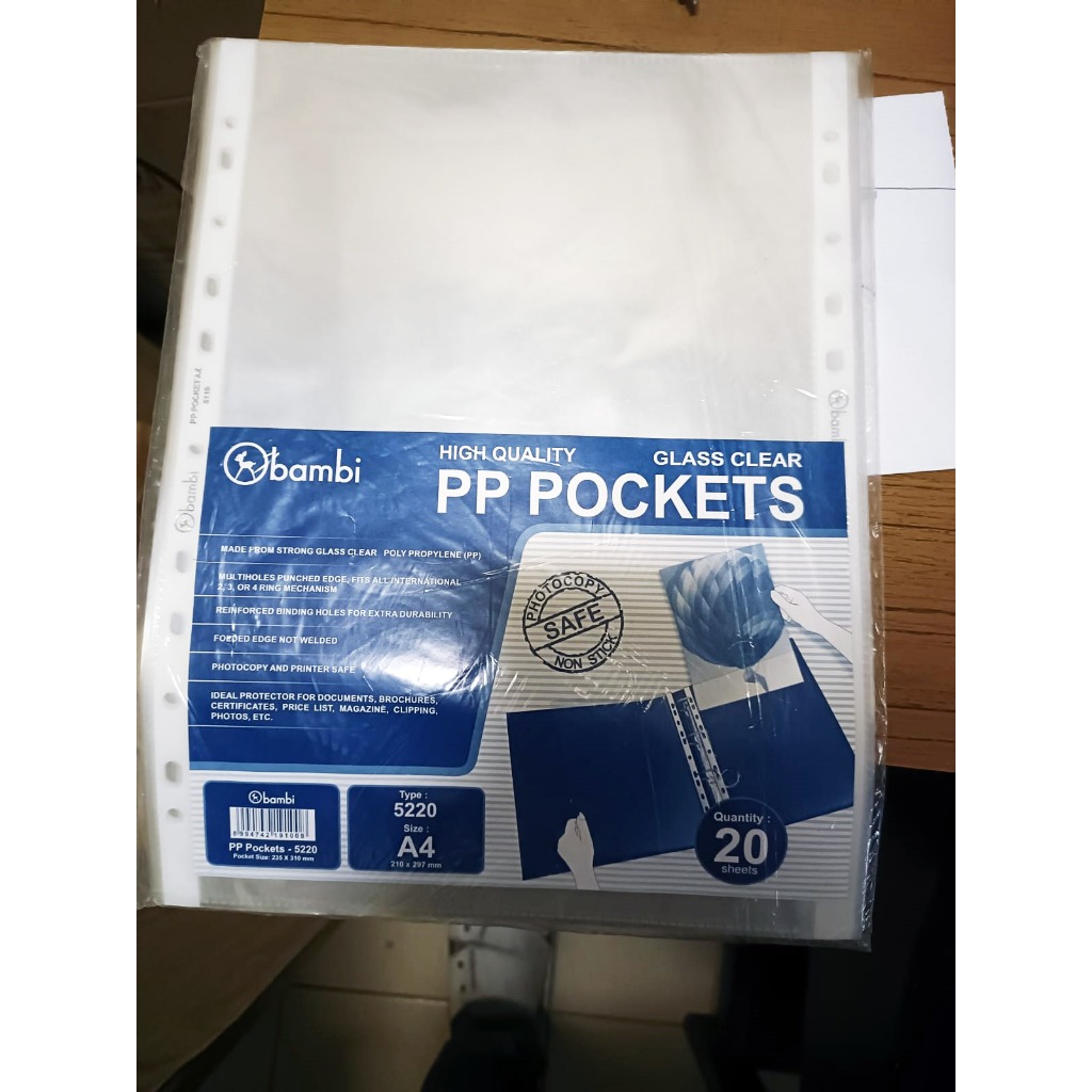 

Paper Pocket Bambi A4 5220