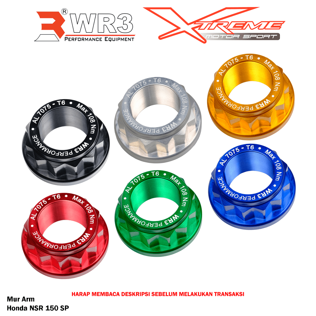 Mur Arm WR3 NSR 150 SP 150SP NSR150SP NSR150 SP