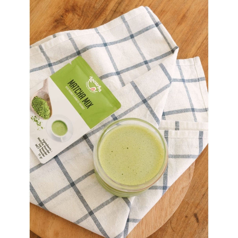 

Matcha Mix Keto Instan Bubuk Greentea