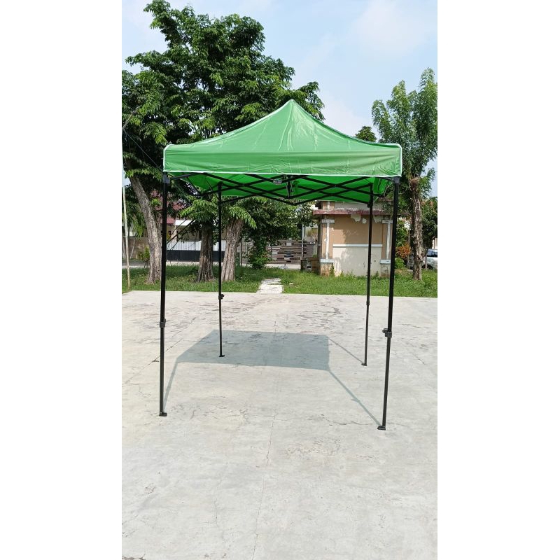 TENDA LIPAT BESI 2x2meter/BAZAR/PAMERAN/GAZEBO/DAGANG/JUALAN PKL