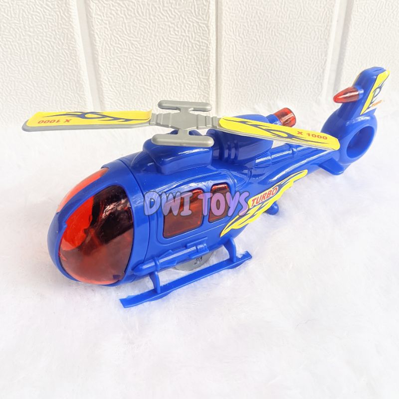 Mainan Anak Pesawat Helikopter Tarik Berputar OCT5019 Mainan Anak Murah