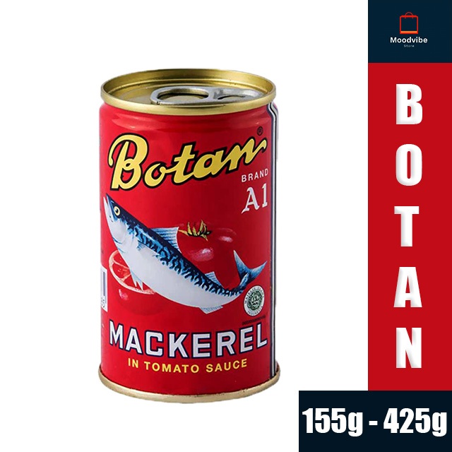 

Sarden Botan 155g (Kecil) - 425g (Besar)