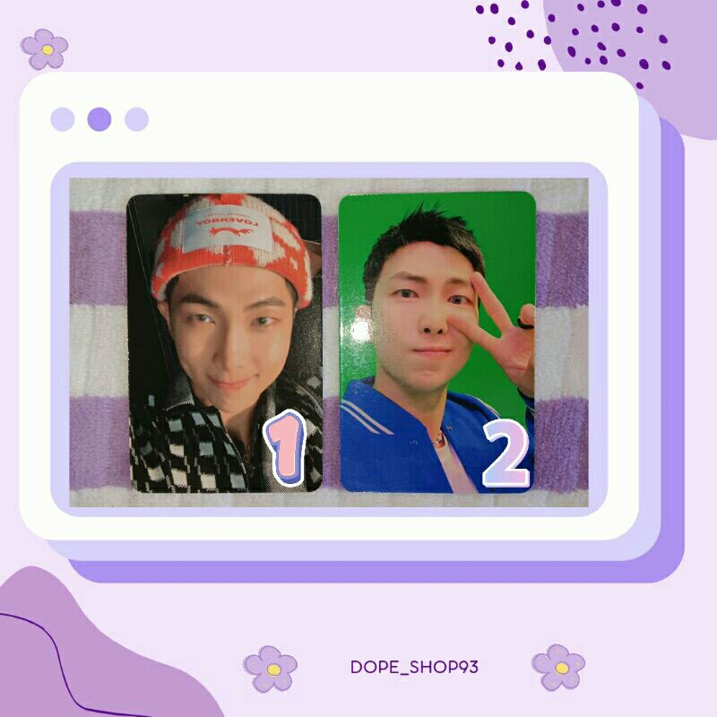 (Ready Stock) Official Photocard Dicon 102 BTS RM