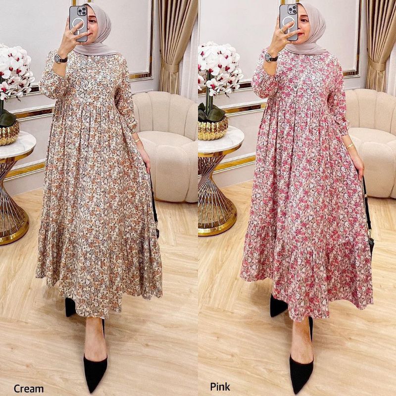 RANIA MIDI/MIDIDRESRAYONPREMIUM