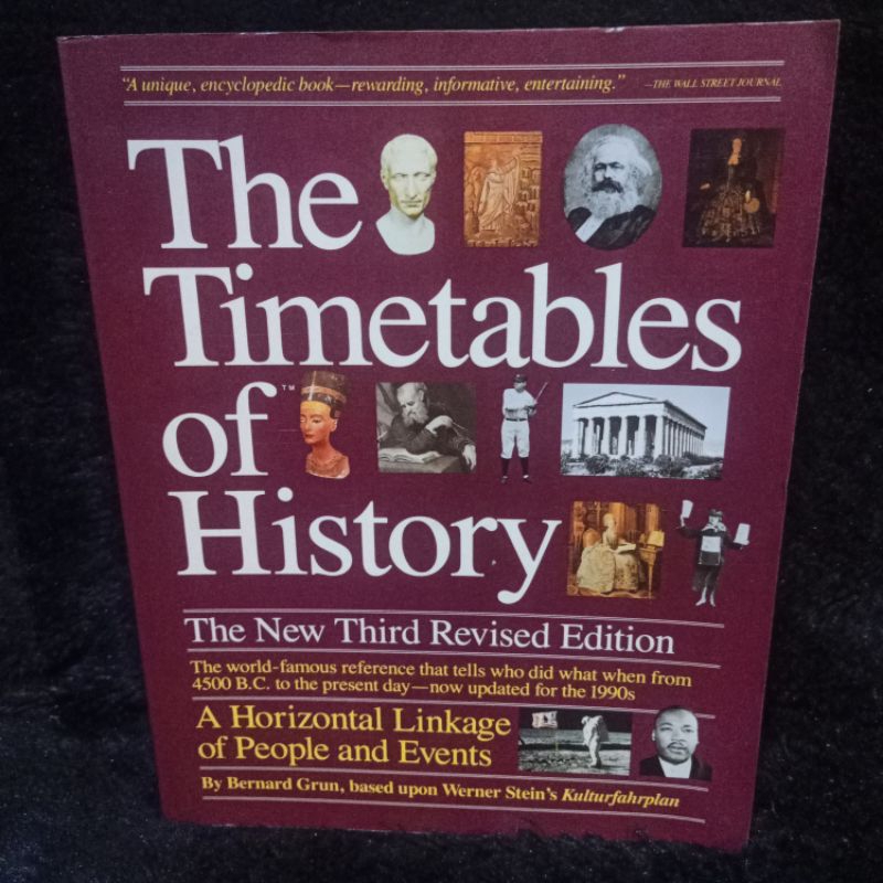 THE TIMETABLES OF HISTORY