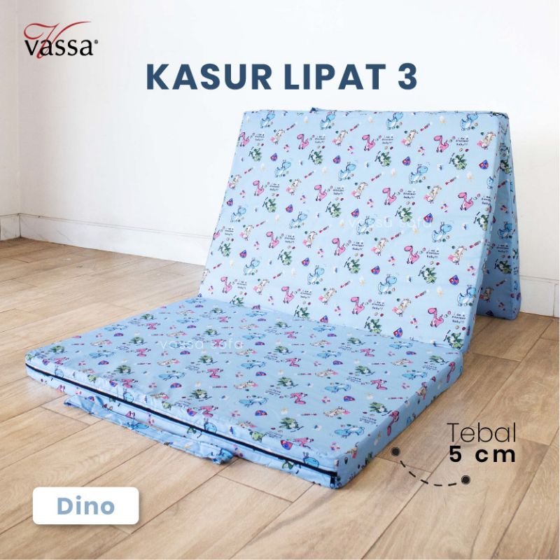 Kasur Lipat 3 Busa Royal Foam Tebal 5 Cm