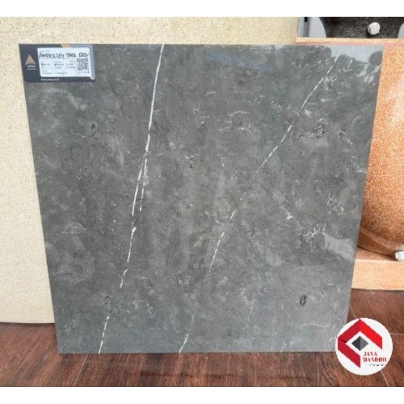 Granite Lantai 60x60 Kw Lokal Arna Amberley Dark Grey