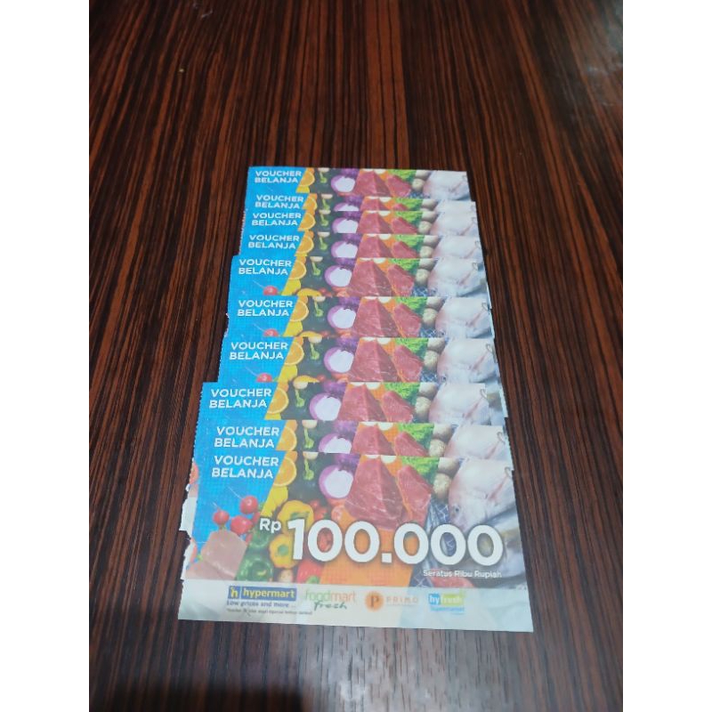 VOUCHER HYPERMART PECAHAN 100 RIBU