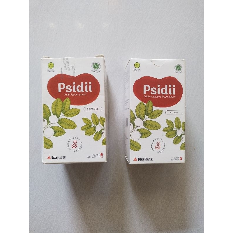 PSIDII penambah kadar trombosit  / kemasan sirup / kemasan kapsul