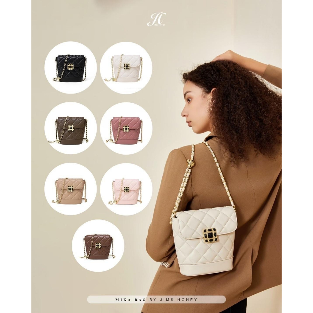 JIMS HONEY MIKA BAG Tas Selempang Wanita Slingbag Cewek Jimshoney Trendy Elegan