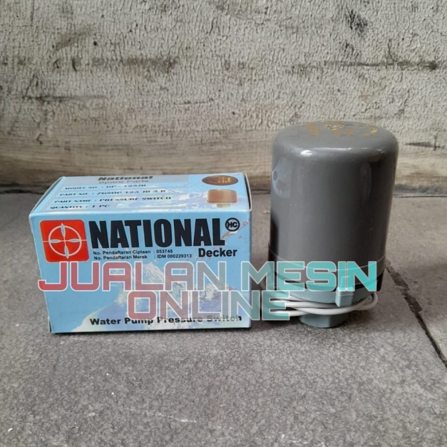 Otomatis Pompa 3/8 Pressure Switch Pompa Air NATIONAL