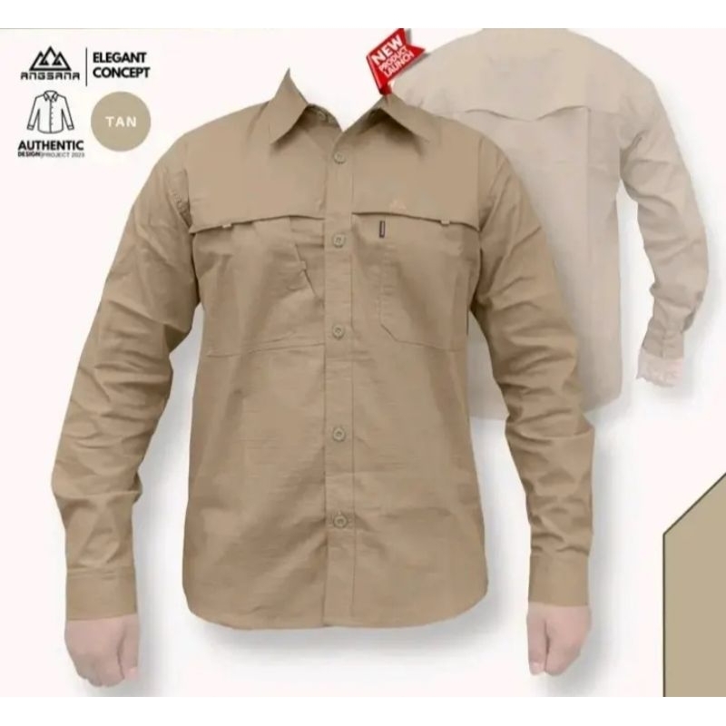 kemeja tactical Angsana series sweet,kemeja elegant