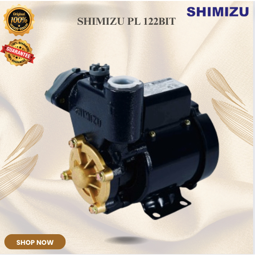 SHIMIZU POMPA AIR PL 122BIT AUTOMATIC PUMP/PL122BIT/PL122 BIT/PL 122BIT/ORIGINAL SHIMIZU GARANSI