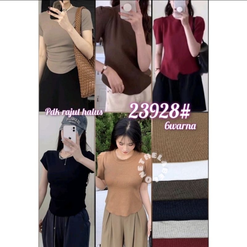 Atasan Rajut Halus Wanita Import Bkk #23928
